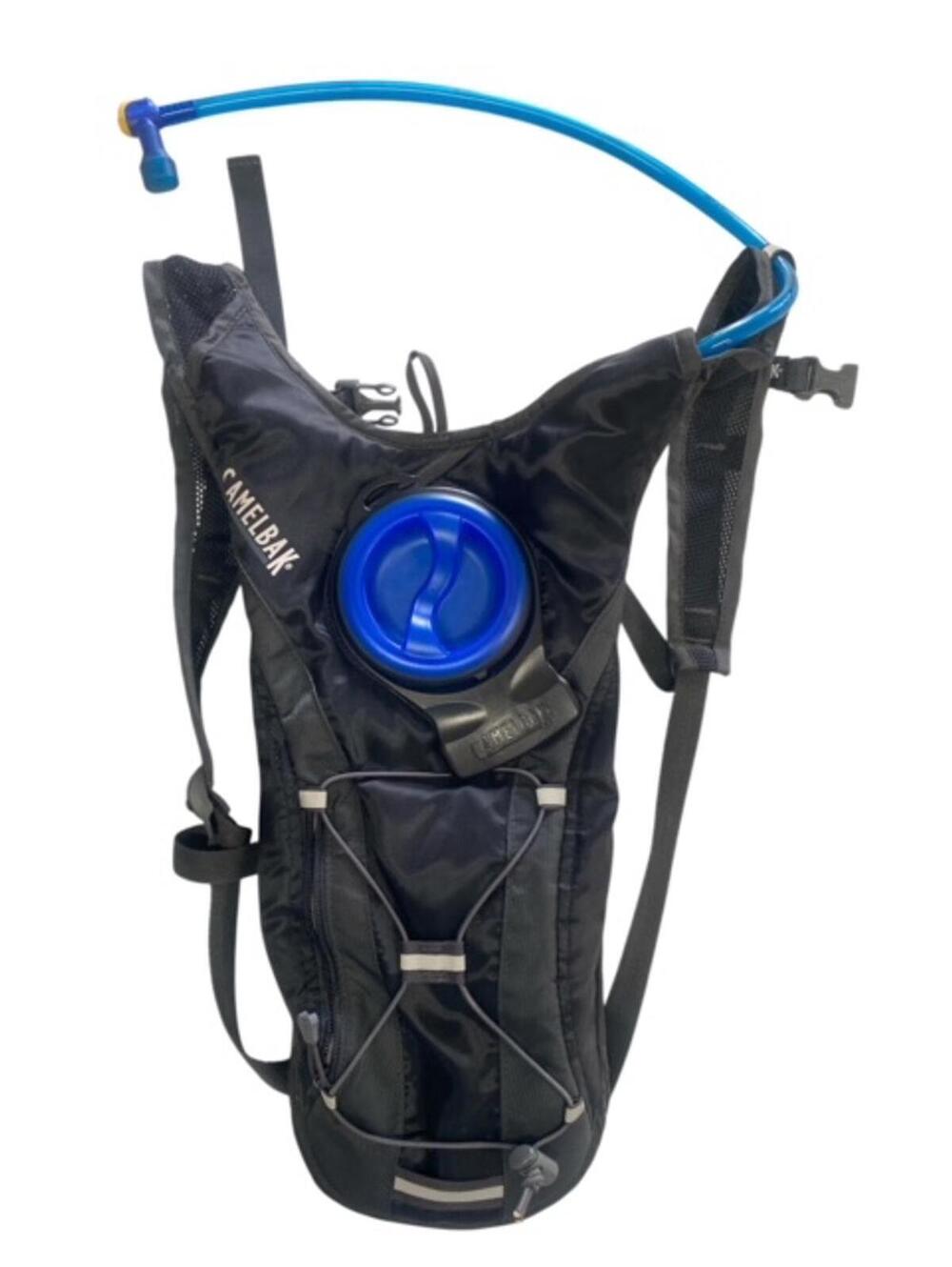 Camelbak Hydration Backpack with Blue Drinking Tube